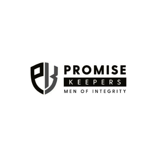 Promise Keepers logo in black and white